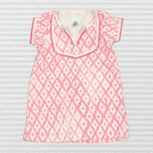 Crewcuts Pink and White Girls' Swim Coverup Tunic